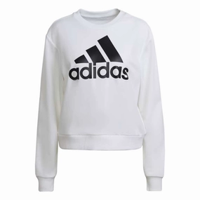 Breathable Lining Design Simple Layers adidas - Women's Essentials Logo Loose Sweatshirt (HD1783)