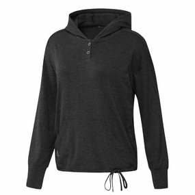 Formal Use Ripstop Fabric Technology adidas - Women's Essentials Slub Golf Hoodie (HA3476)