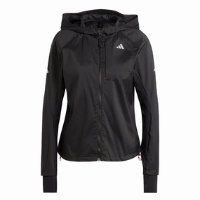 Flexible Hem Adjustment adidas - Women's Fast Running Jacket (HY2515)