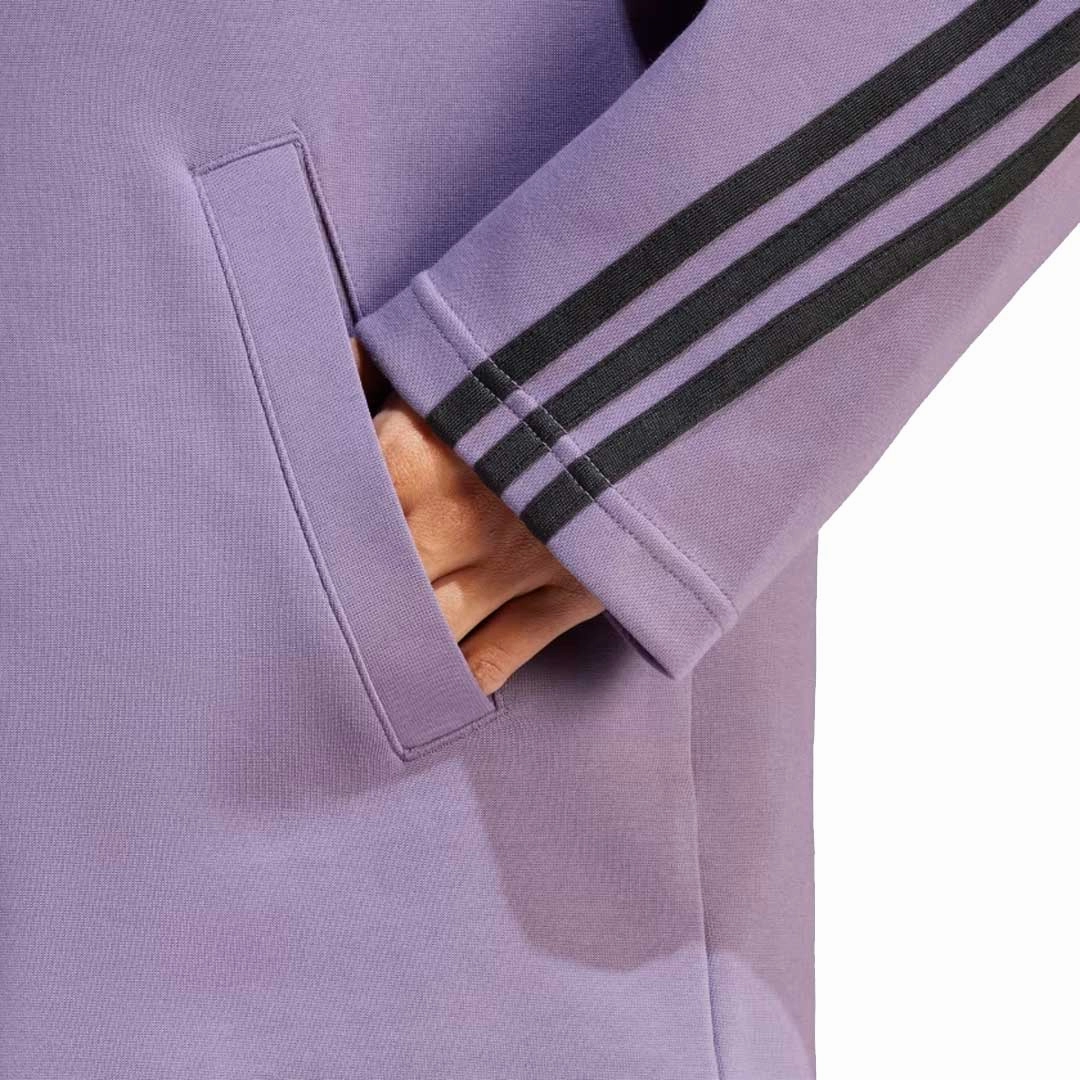 adidas - Women's Future Icons 3-Stripes Hoodie (IL3023) Tear Resistant Panels Collar Stabilization System