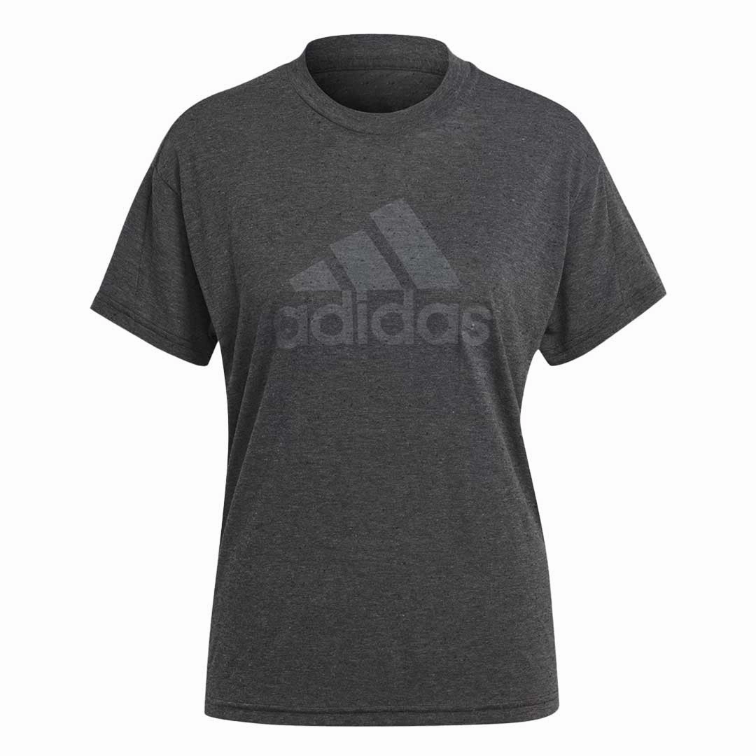 adidas - Women's Future Icons Winners 3.0 T-Shirt (HT4692) Snap Button HoodedStyle