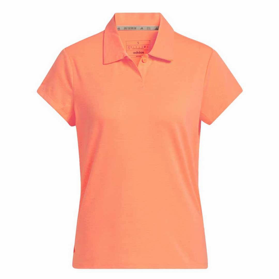 Double stitching ZipperClosure adidas - Women's Go-To Heathered Polo (IB6050)
