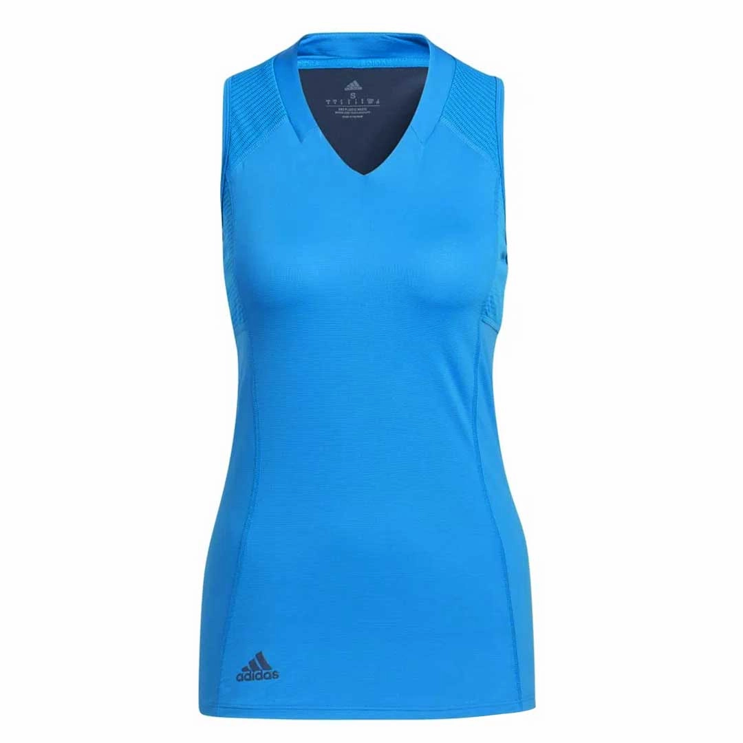 Sleek Comfort adidas - Women's Heat.Rdy Sleeveless Polo (HH8603)