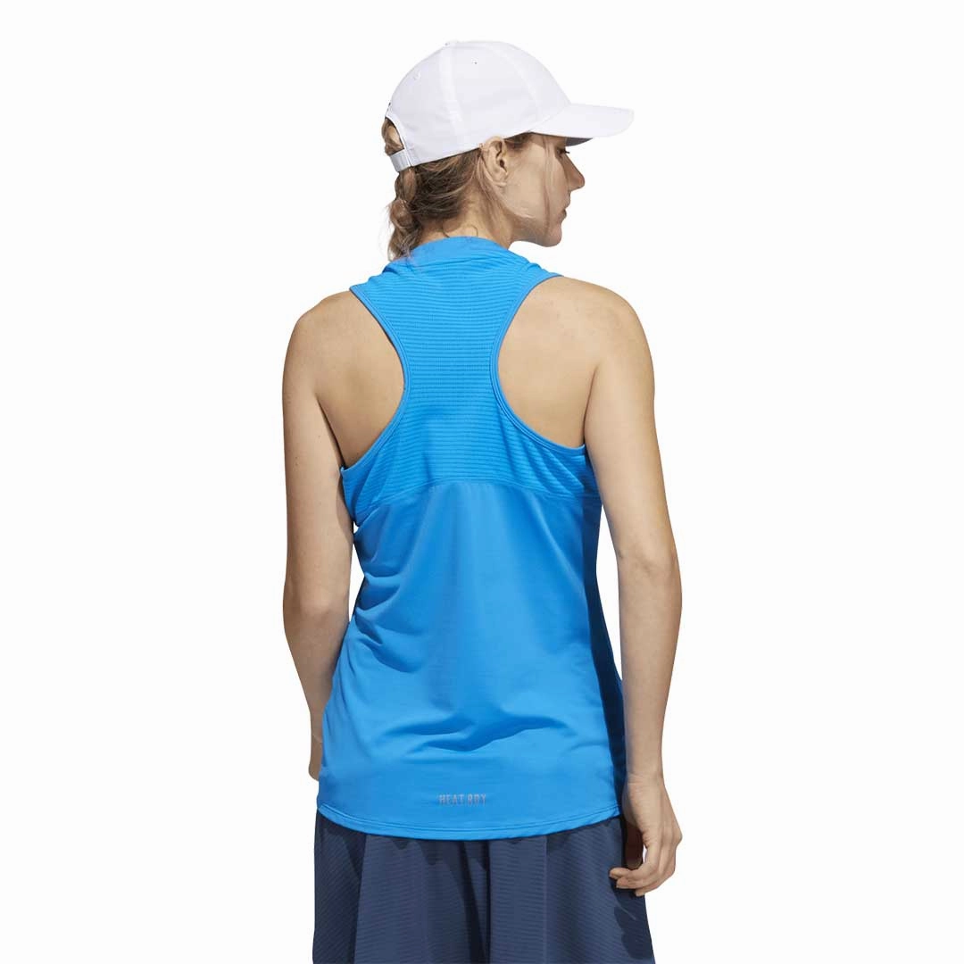 WaterResistantCoating Dry Fast adidas - Women's Heat.Rdy Sleeveless Polo (HH8603)