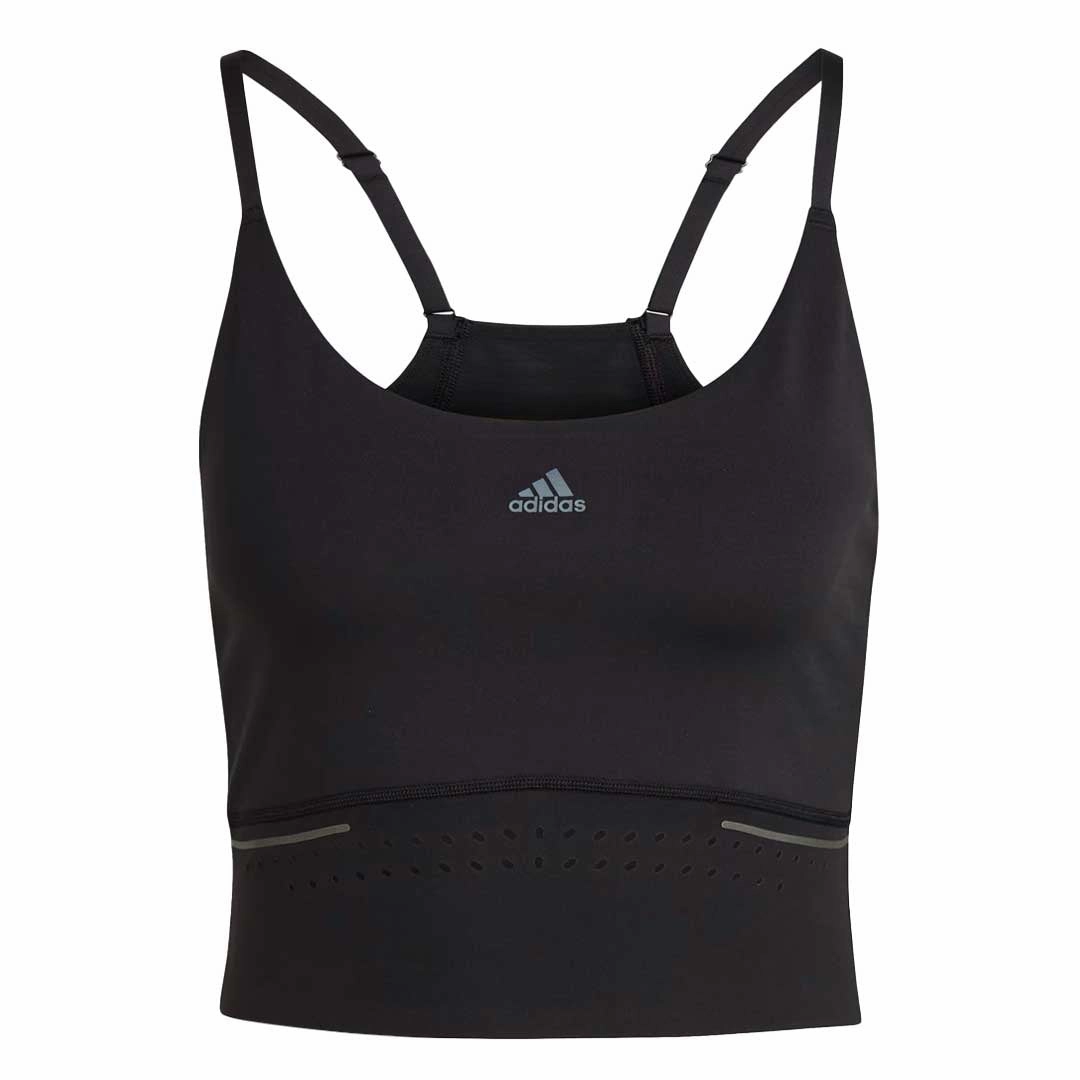 adidas - Women's HIIT 45 Seconds Crop Tank Top (HK4717) Teflon Finish
