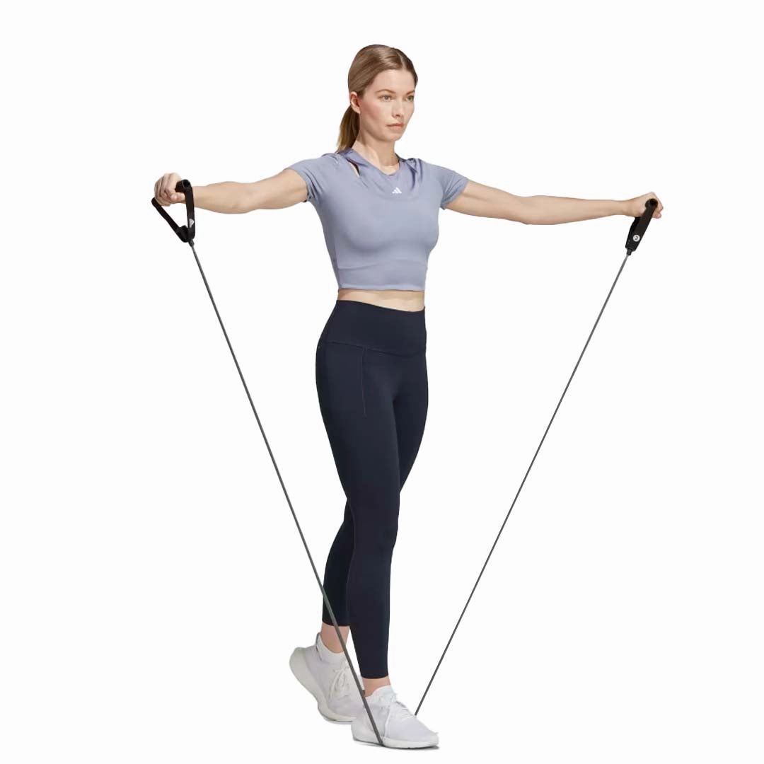 adidas - Women's HIIT Crop Training T-Shirt (IB8599) City Commuter