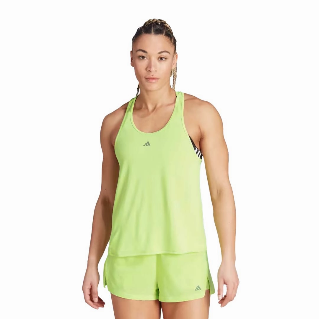 ReflectiveTrimDetails adidas - Women's HIIT Heat.Rdy Sweat Conceal Tank Top (IM2660)