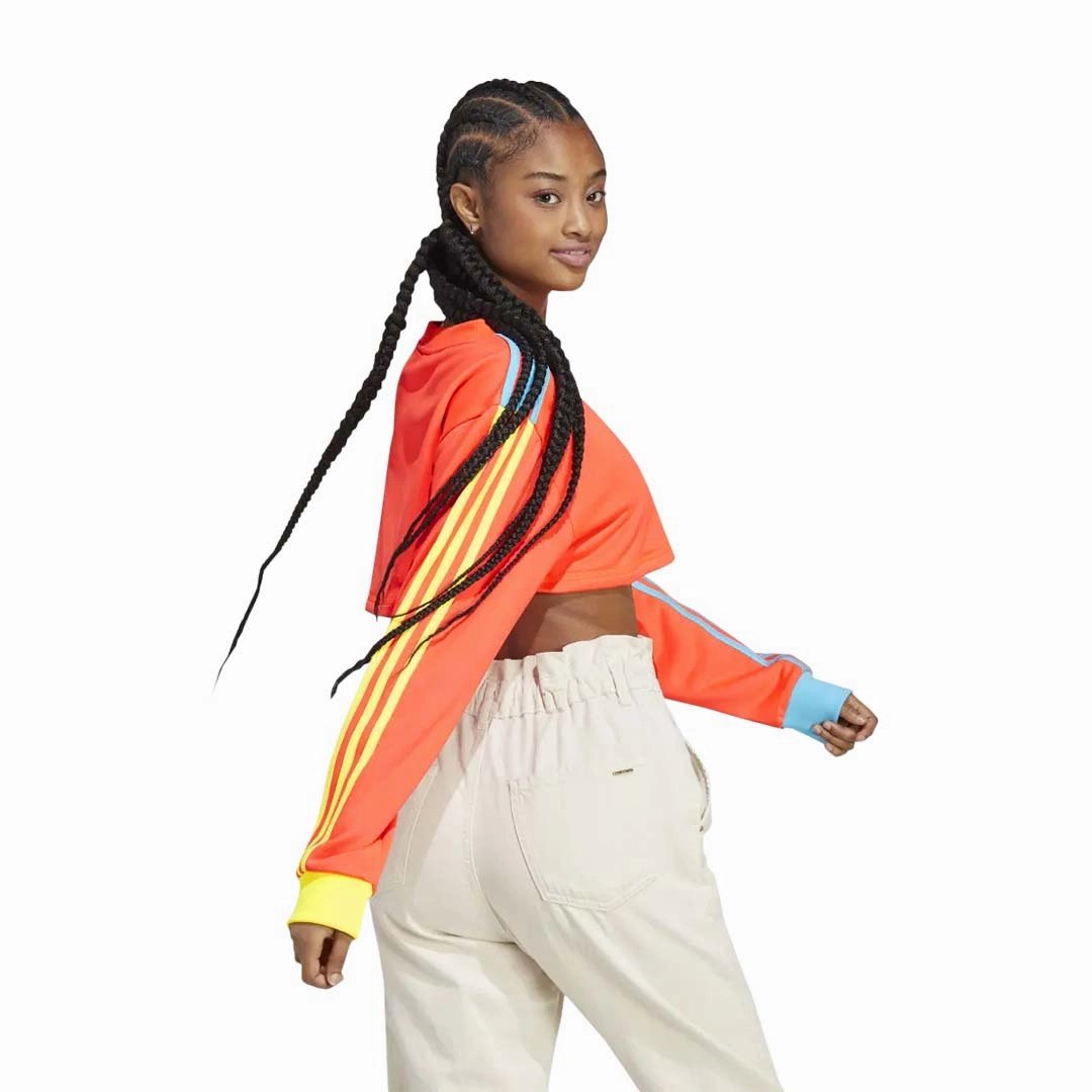 Odor Control Treatment adidas - Women's Kidcore Cropped Sweatshirt (IK7067)