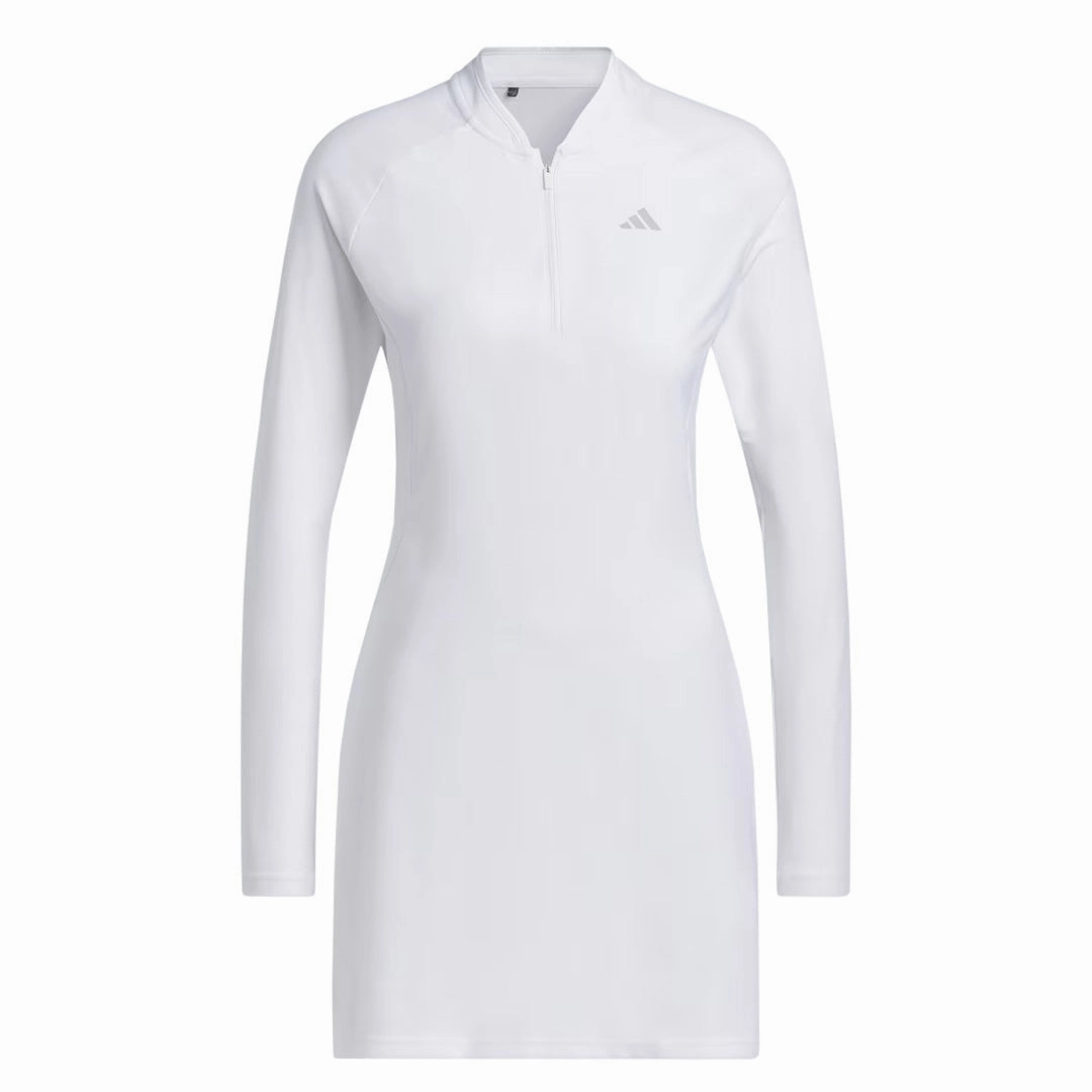 adidas - Women's Long Sleeve Golf Dress (HS8960) Modern Utility Cool Climate
