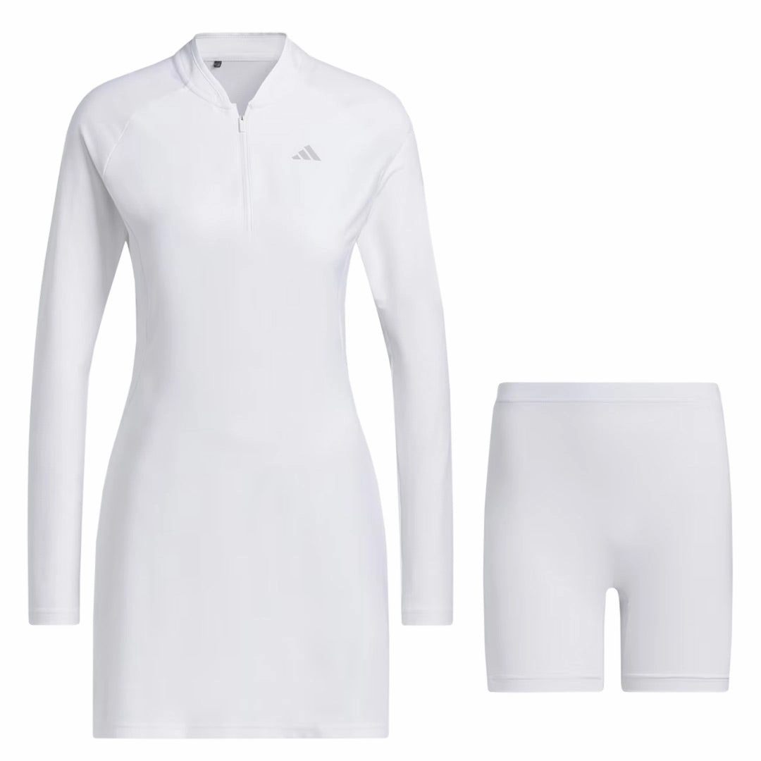 adidas - Women's Long Sleeve Golf Dress (HS8960) Ultra Compact Packing Design