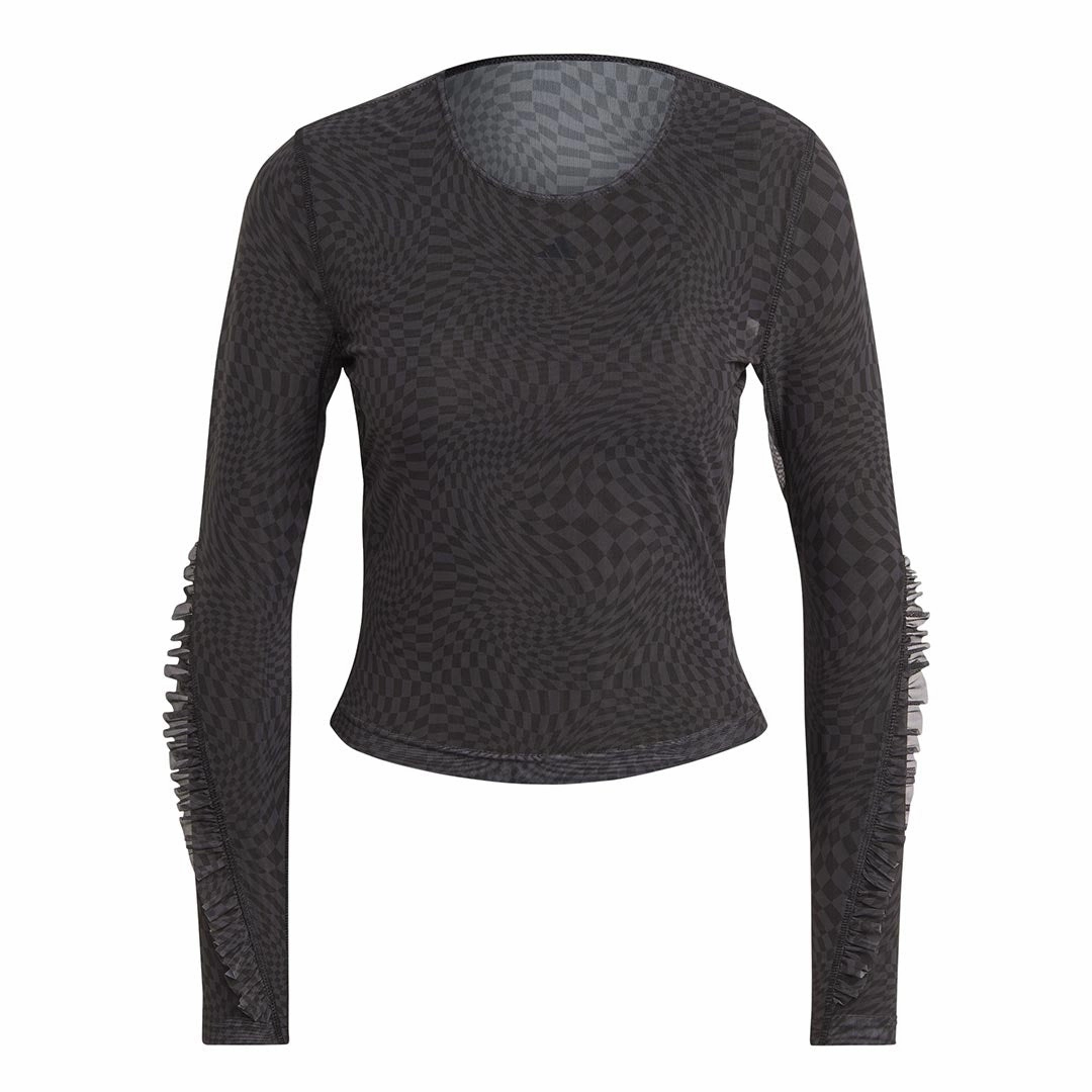 Casual Fit Layer adidas - Women's Long Sleeve Yoga Shirt (HR5076)