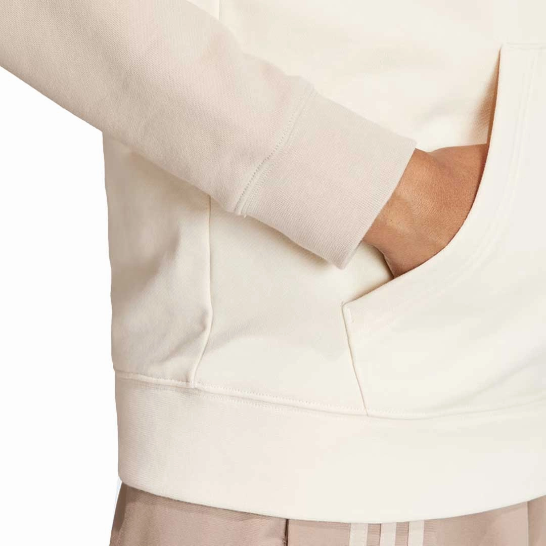 adidas - Women's Neutral Court Hoodie (IS5244) Vegan Fabric Ultra Soft Brushed Interior