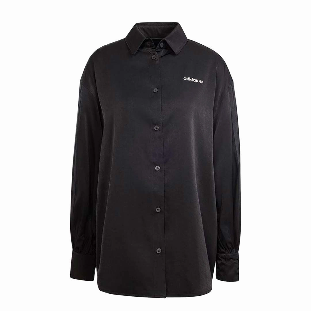 adidas - Women's Originals 3S OS Shirt (IR9789) Non Restrictive Movement Double Layered Hood