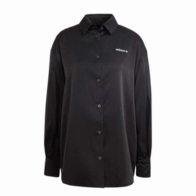 adidas - Women's Originals 3S OS Shirt (IR9789) Non Restrictive Movement Double Layered Hood