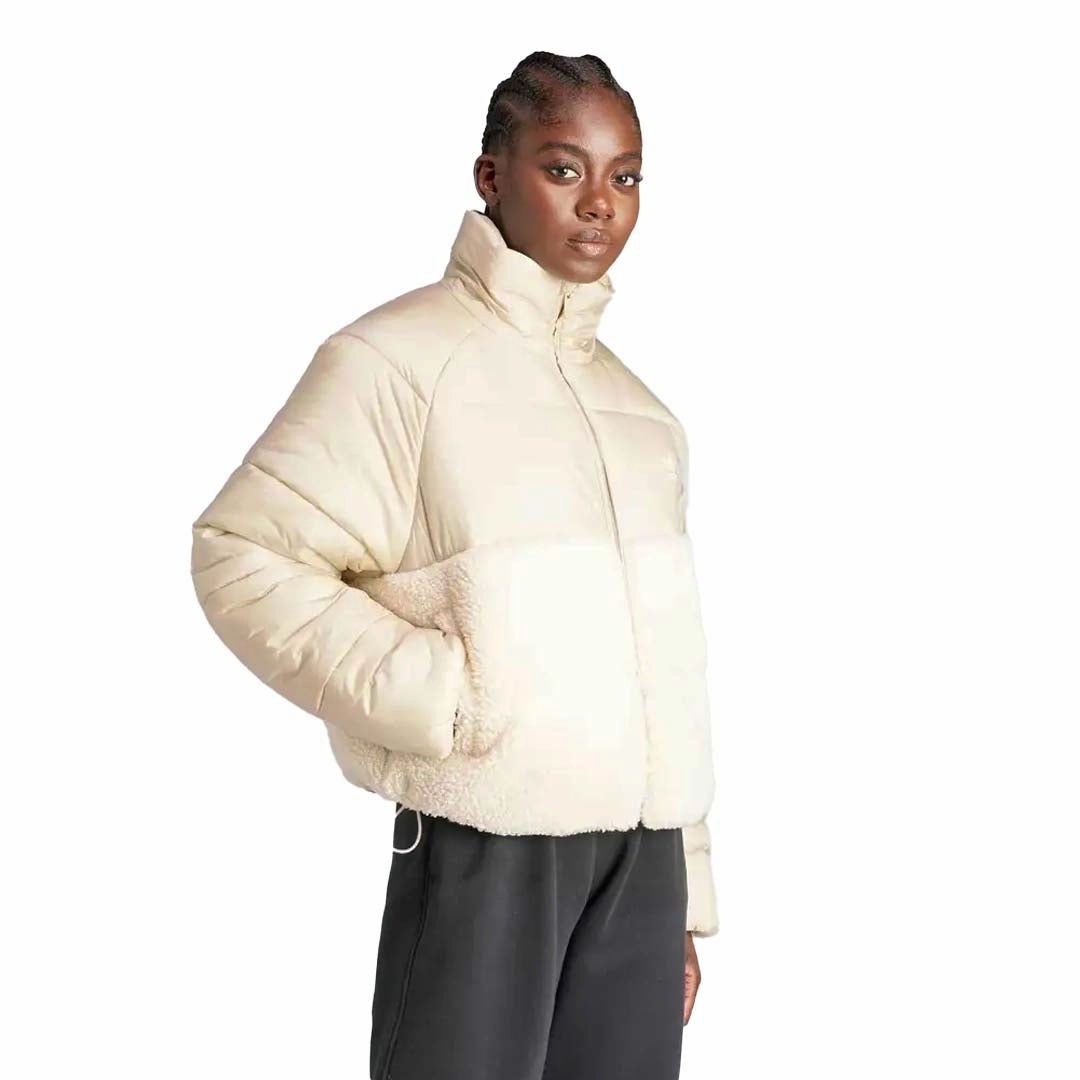 adidas - Women's Polar Puffer Jacket (IS5256) ReflectiveTrimDetails