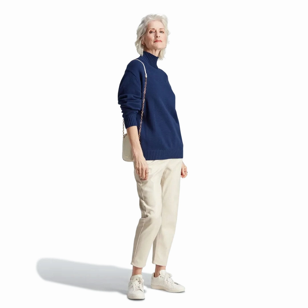 adidas - Women's Premium Essentials Knit Sweatshirt (IM3825) Puffer Design