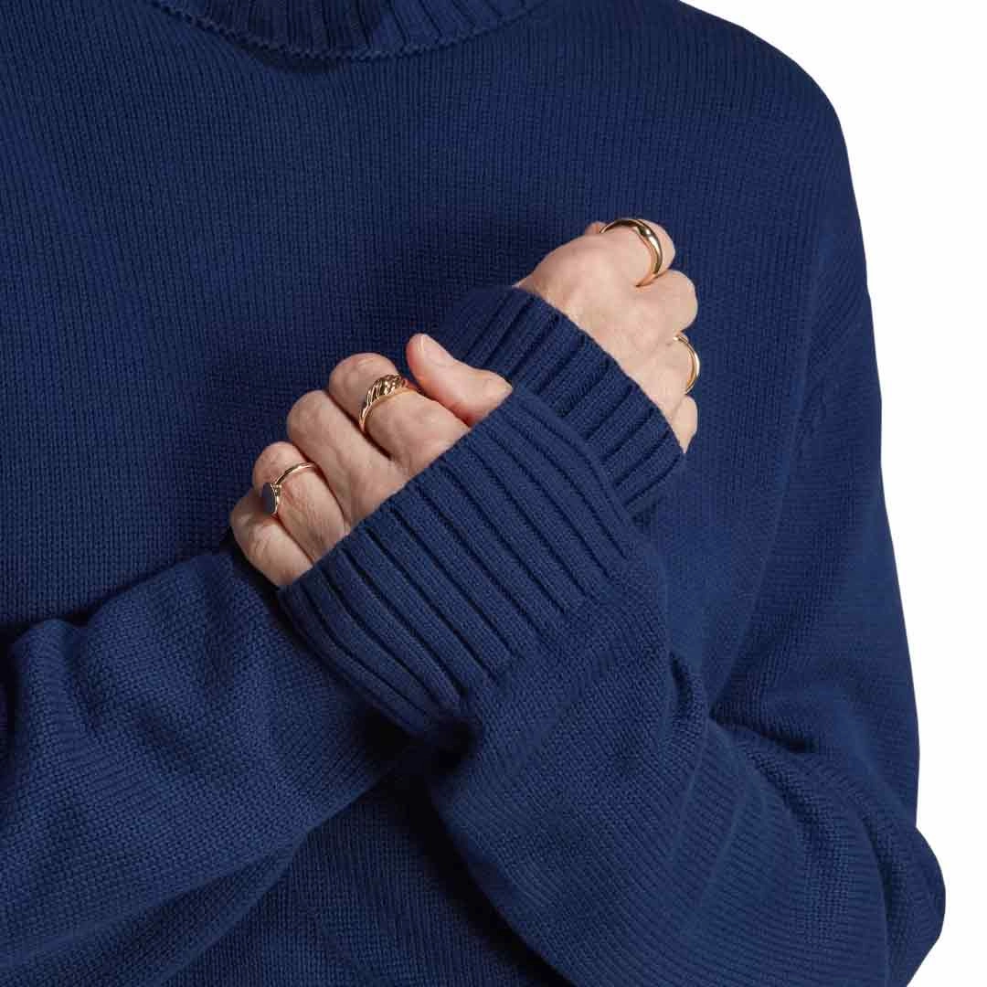 adidas - Women's Premium Essentials Knit Sweatshirt (IM3825) Non Restrictive Movement