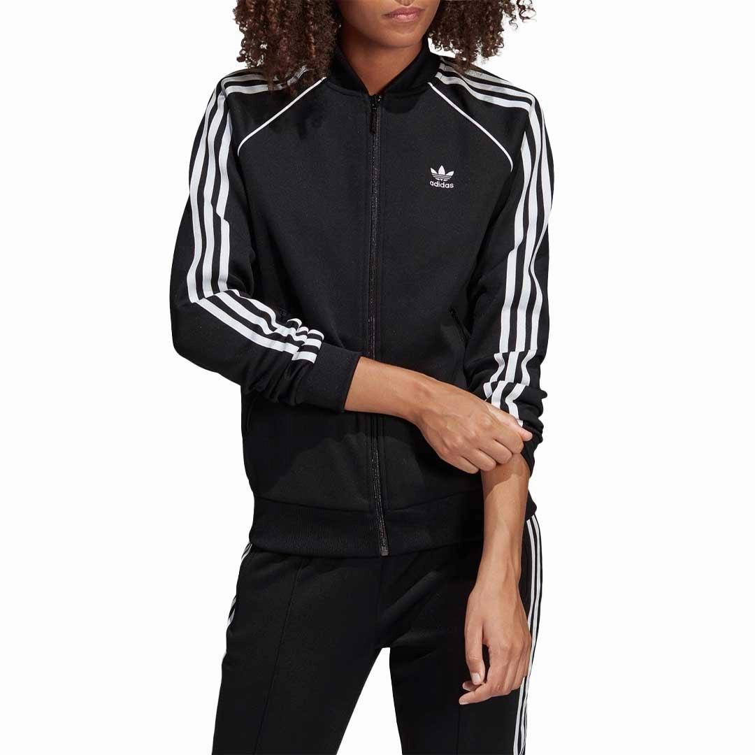 Quilted Stitching Pattern Double layer fabric adidas - Women's Primeblue SST Track Jacket (GD2374)