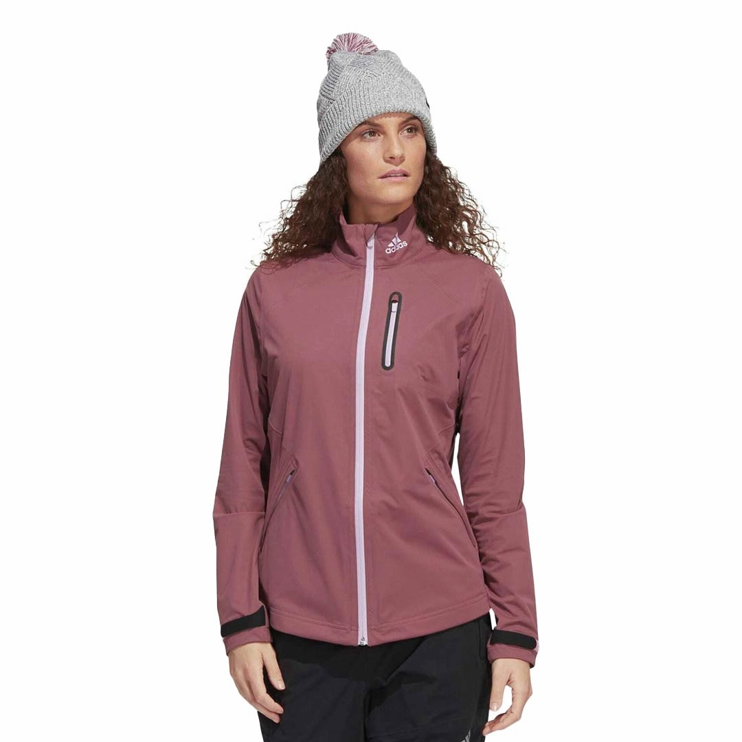 adidas - Women's Rain.RDY Jacket (HN4156) Clean Outer Compression Resistant Insulation