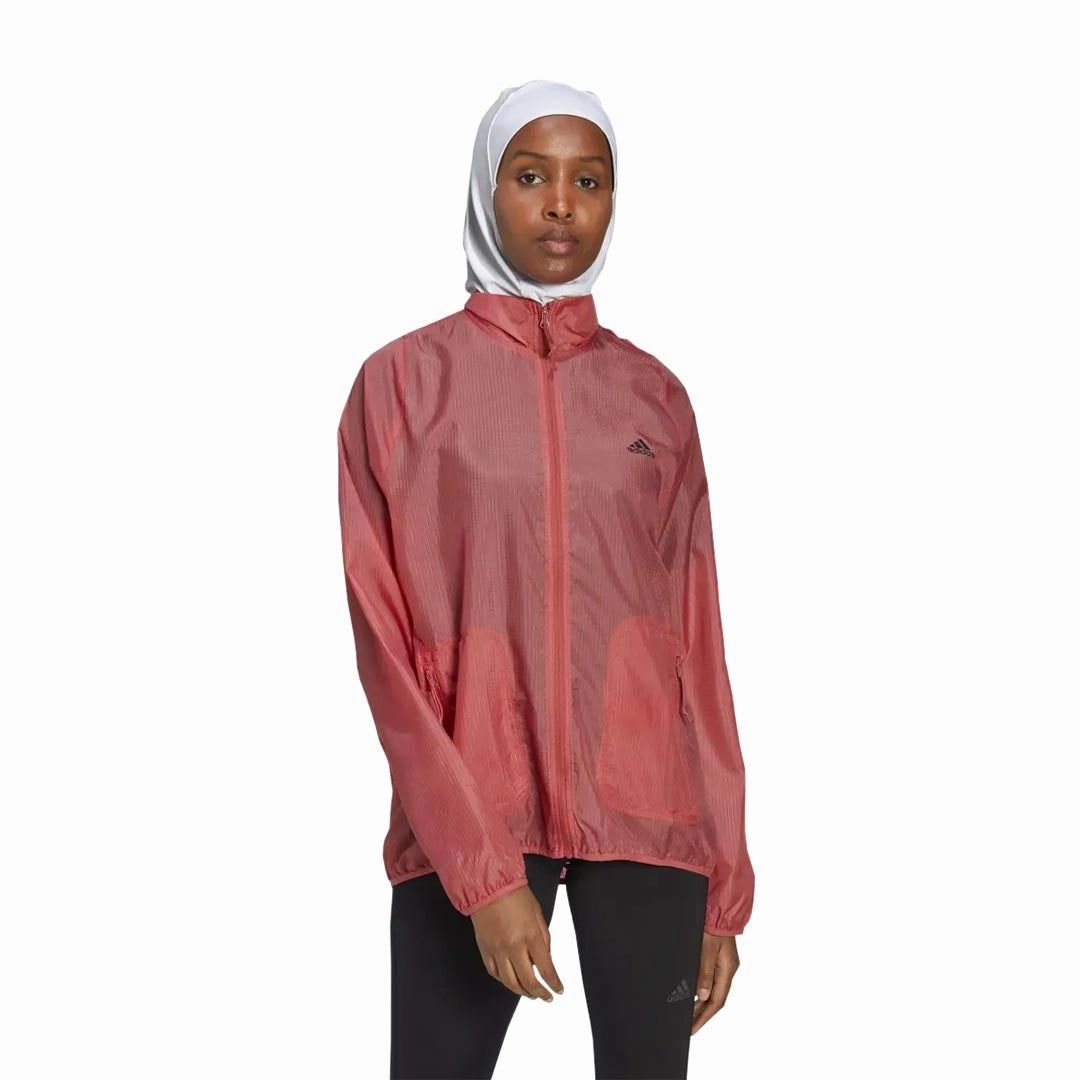 Advanced Layering System Fit For Travel adidas - Women's Run Icons Running Windbreaker (HK9115)