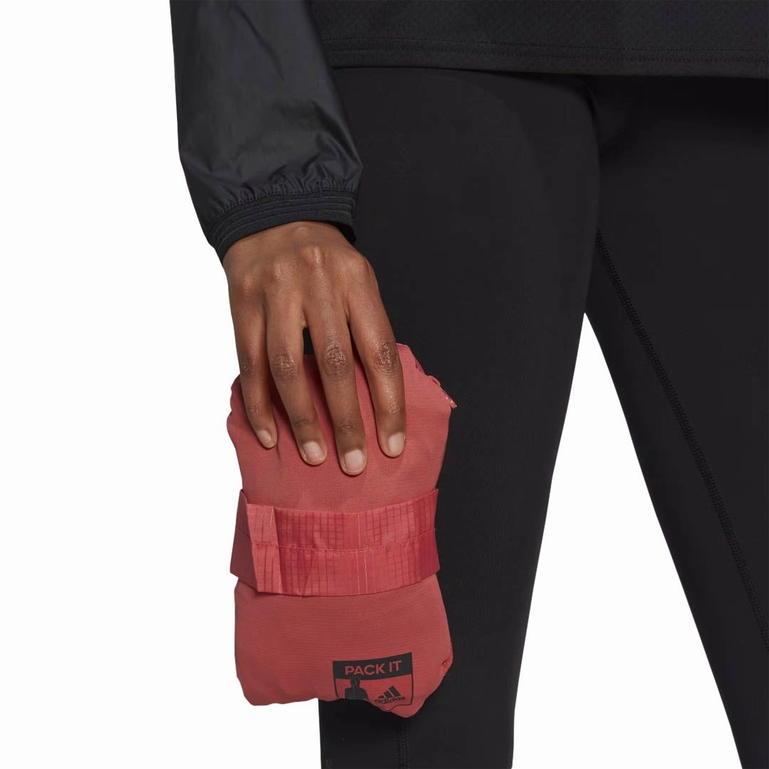 abrasion resistant coating adidas - Women's Run Icons Running Windbreaker (HK9115)