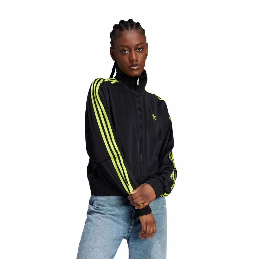 Ultra Compact Packing Design Sporty Fit adidas - Women's Satin Firebird Track Jacket (IJ5015)