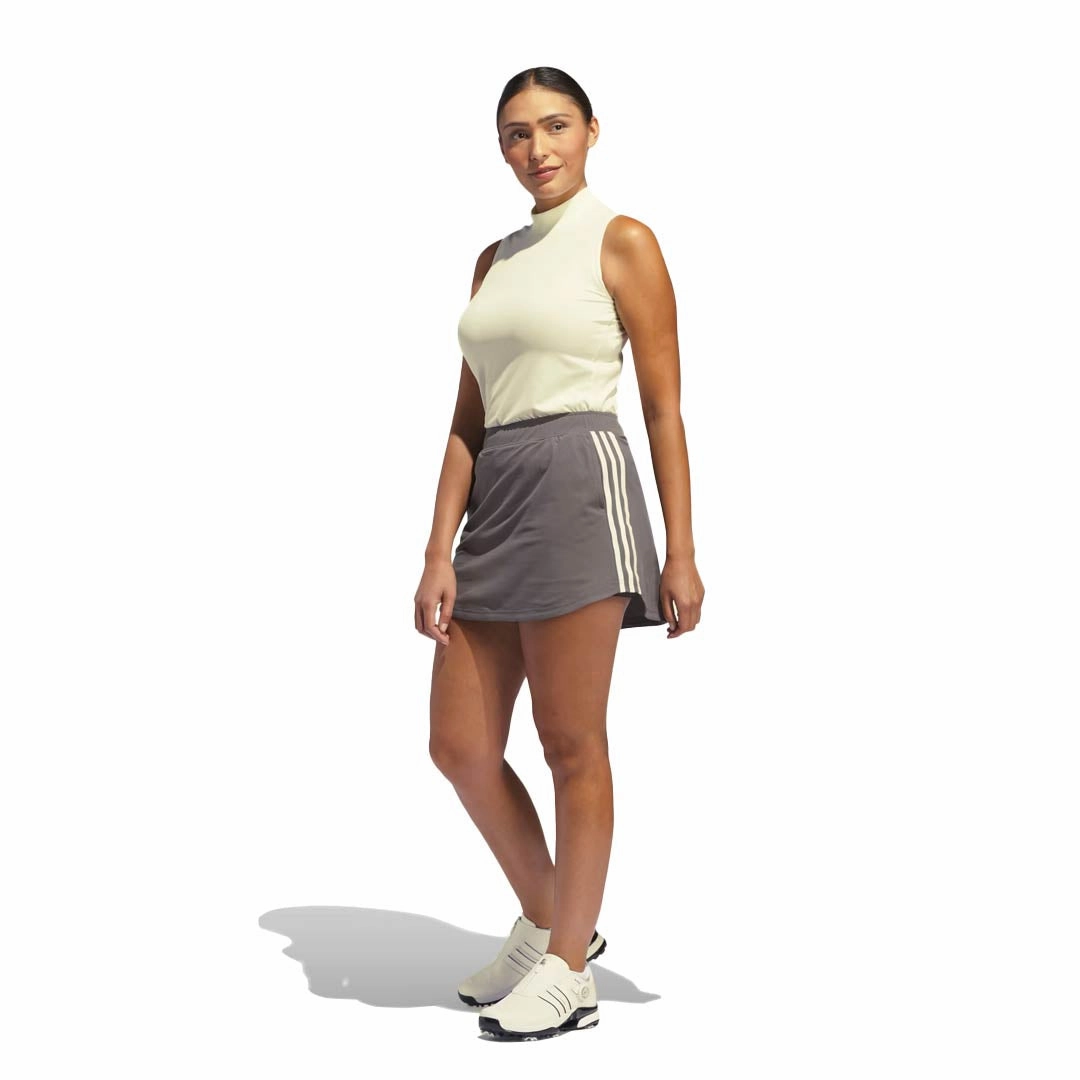 adidas - Women's Sleeveless Mock Neck Polo (IP4248) Compact Fit Look