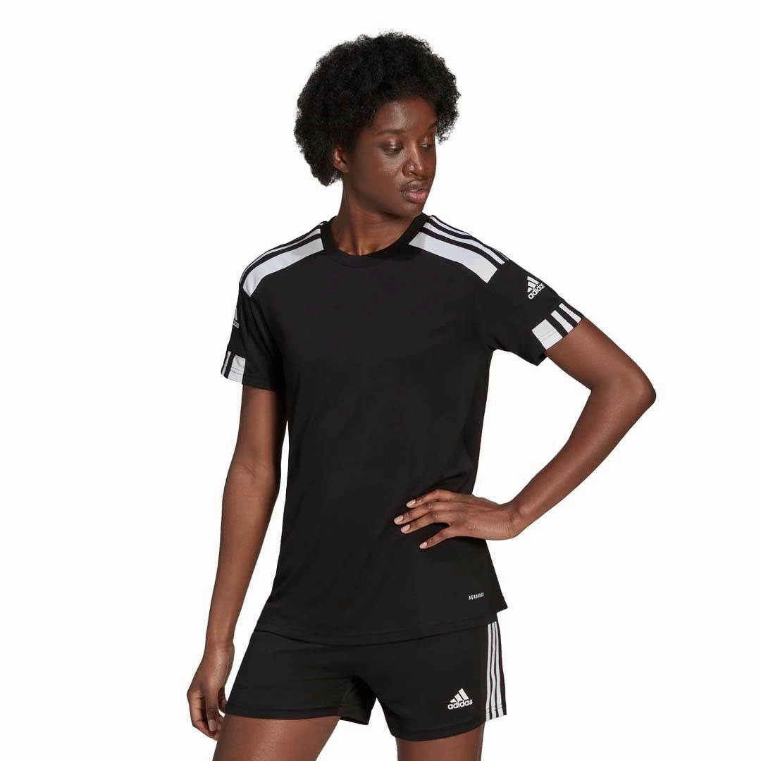 adidas - Women's Squadra 21 Jersey (GN5757) Sporty Touch Windproof Construction