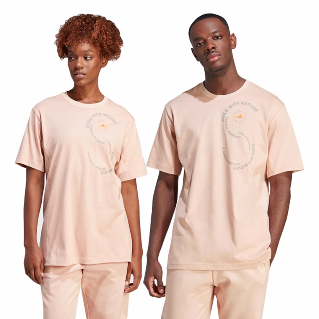 adidas - Women's Stella Mccartney Short Sleeve T-Shirt (IK9120) Modern Drop Tail Hem