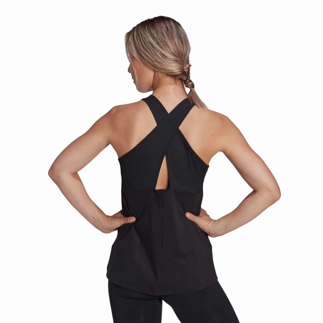 Flexible Articulated Elbows All Weather Adaptability adidas - Women's Studio Tank (HN5551)