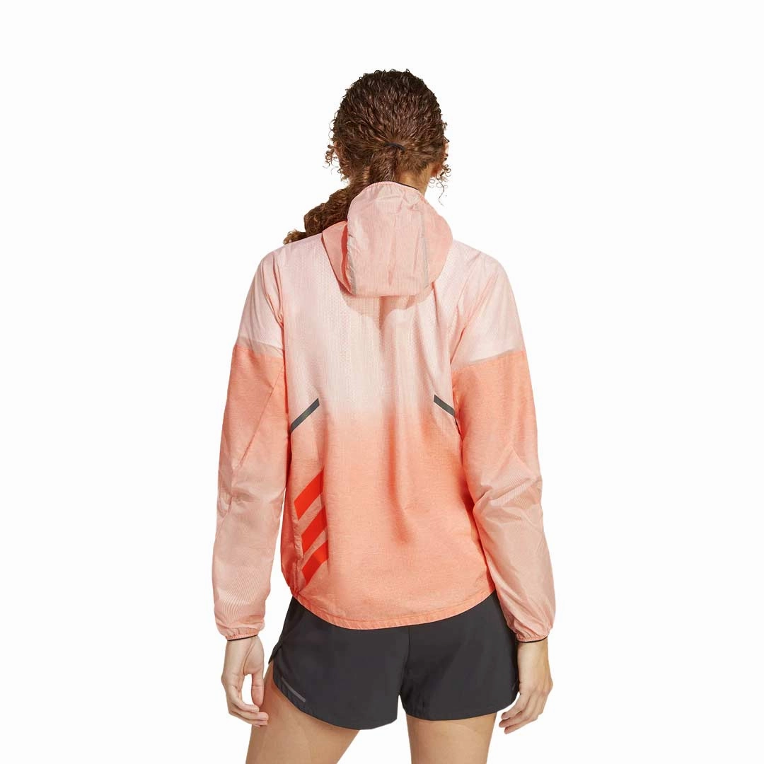 Comfort Fit Design Everyday Look adidas - Women's Terrex Agravic Windweave Trail Running Windbreaker (HZ1325)