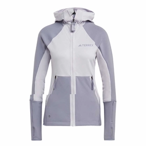 Ultra Lightweight Design Extended Coverage adidas - Women's Terrex Flooce Hooded Jacket (HU1851)