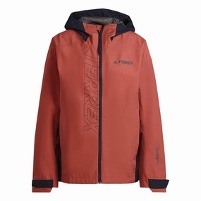 Rugged Outdoor Optimized TemperatureRegulating Fabric adidas - Women's Terrex Gore-Tex Paclite Rain Jacket (HH9174)