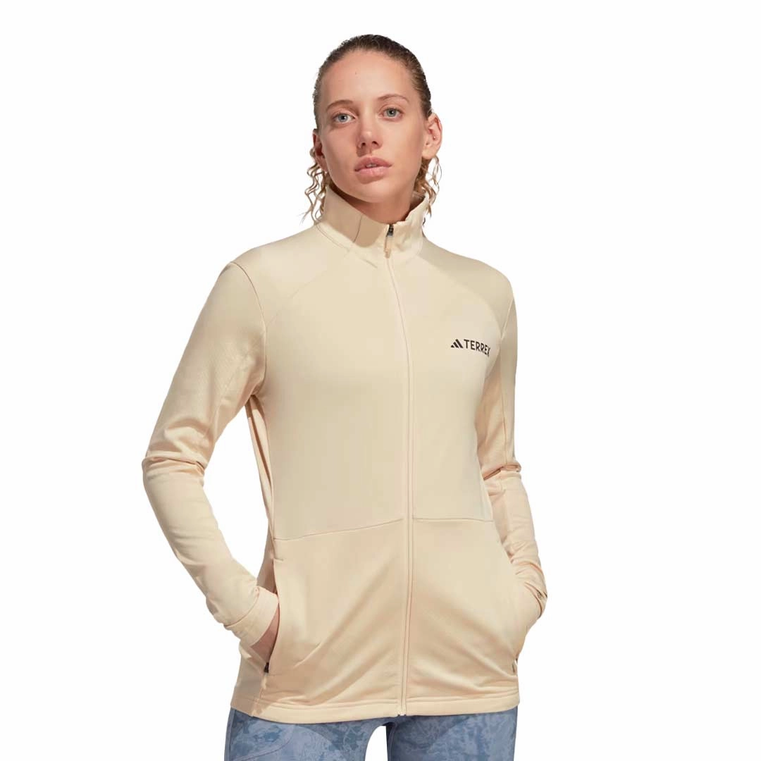 Cashmere Blend adidas - Women's Terrex Multi Full Zip Fleece Jacket (HZ1369)