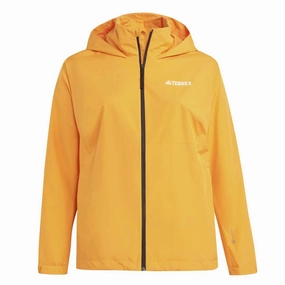 Magnetic Fastenings Heavyweight Warmth adidas - Women's Terrex Multi Rain.Rdy 2L Rain Jacket (Plus Size) (HZ9259)