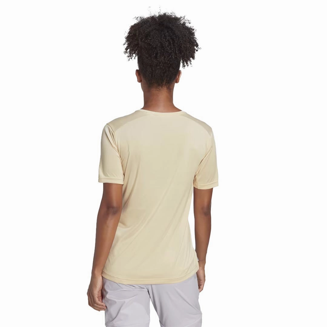 adidas - Women's Terrex Multi T-Shirt (HM4038) Compression Fold Design Roll up sleeves