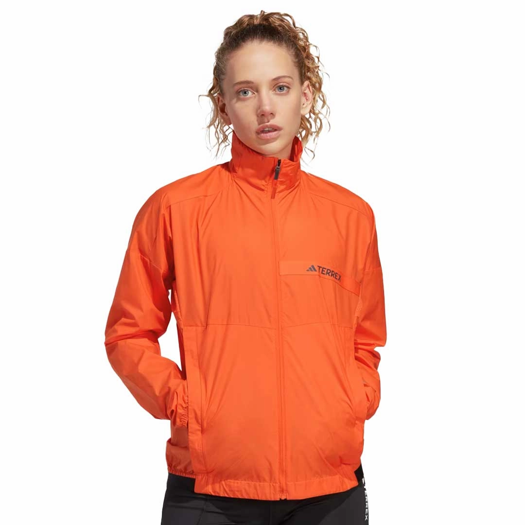 Ultra Compact Packing Design adidas - Women's Terrex Multi Windbreaker Jacket (HZ4237)
