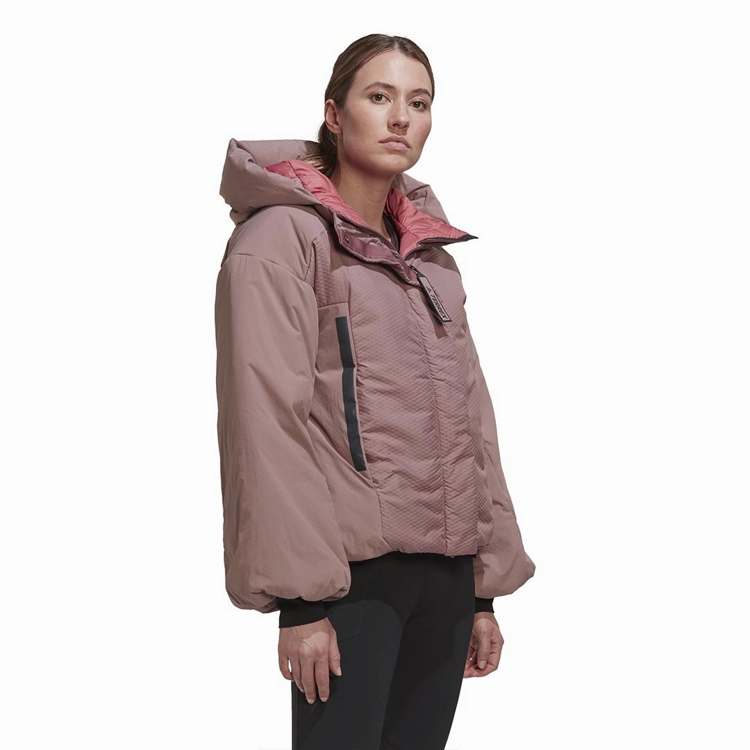 adidas - Women's Terrex MyShelter COLD.RDY Jacket (HG3163) Fleece Lined Interior WaterResistantFabric
