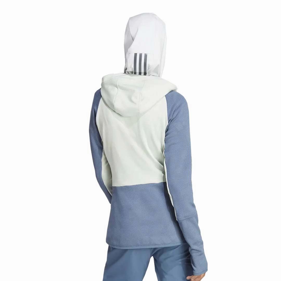 Mesh Lining adidas - Women's Terrex Tech Flooce Hooded Jacket (HU1850)