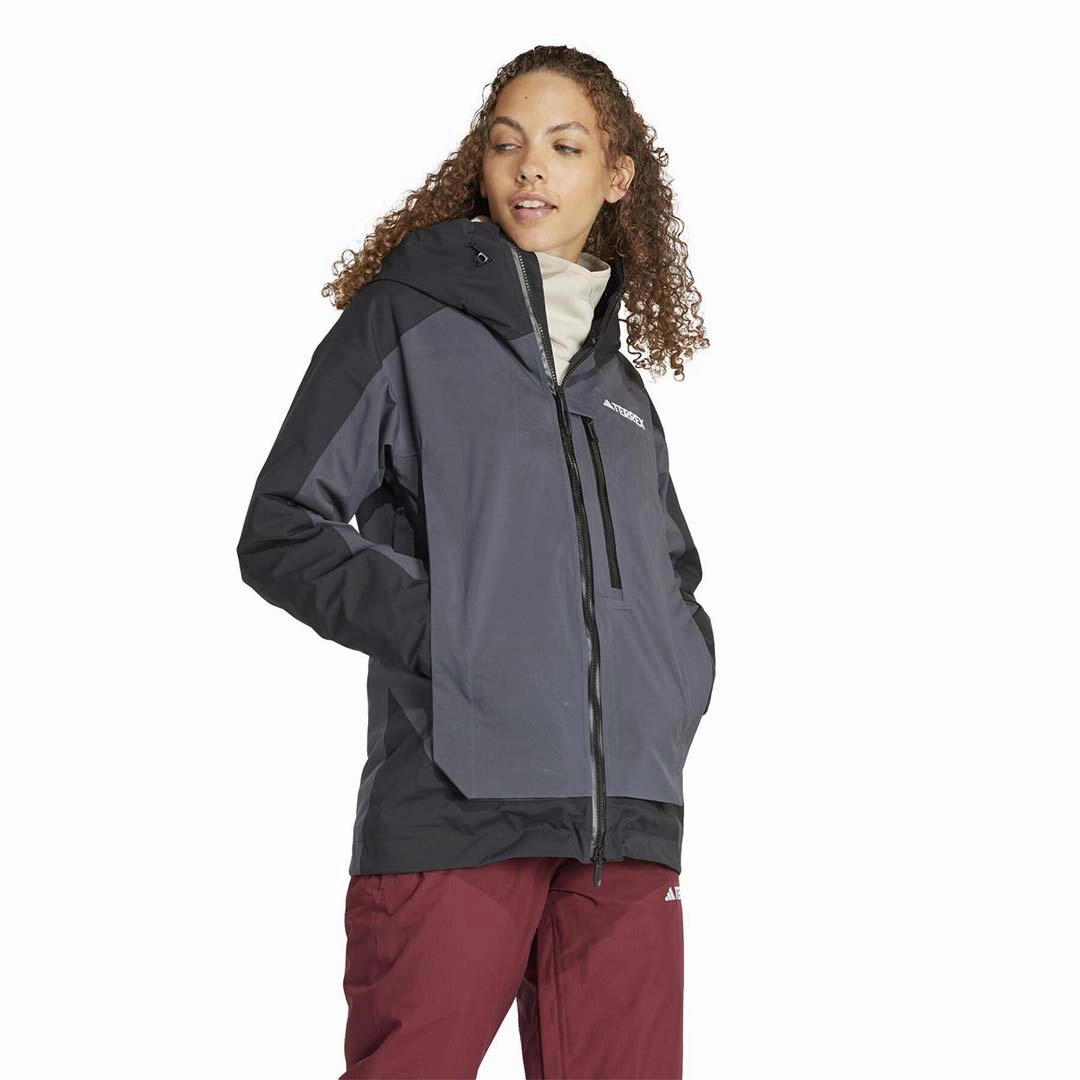 Expandable Side Gussets Holiday Trip adidas - Women's Terrex Xperior 2L Insulated RAIN.RDY Jacket (IB4228)