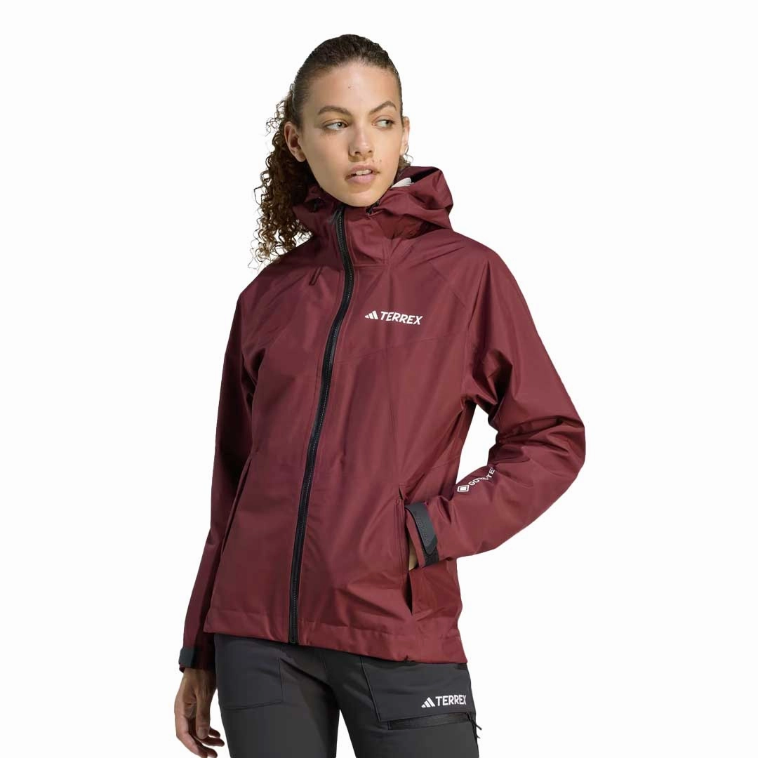 adidas - Women's Terrex Xperior Gore-Tex Paclite Rain Jacket (IB4257) Heat Reflective Layer