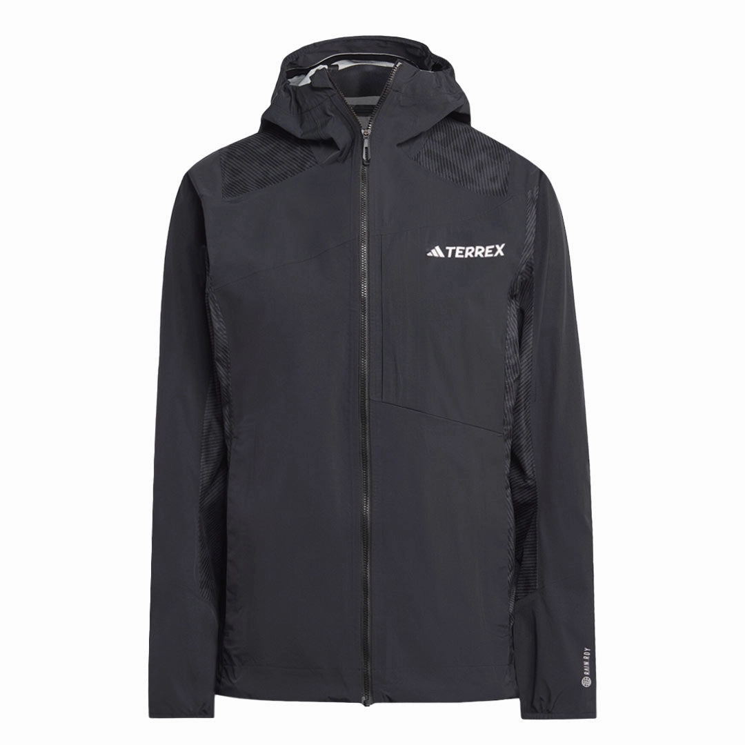 adidas - Women's Terrex Xperior RAIN.RDY Jacket (HN2910) Low Profile Collar Warmth Retention