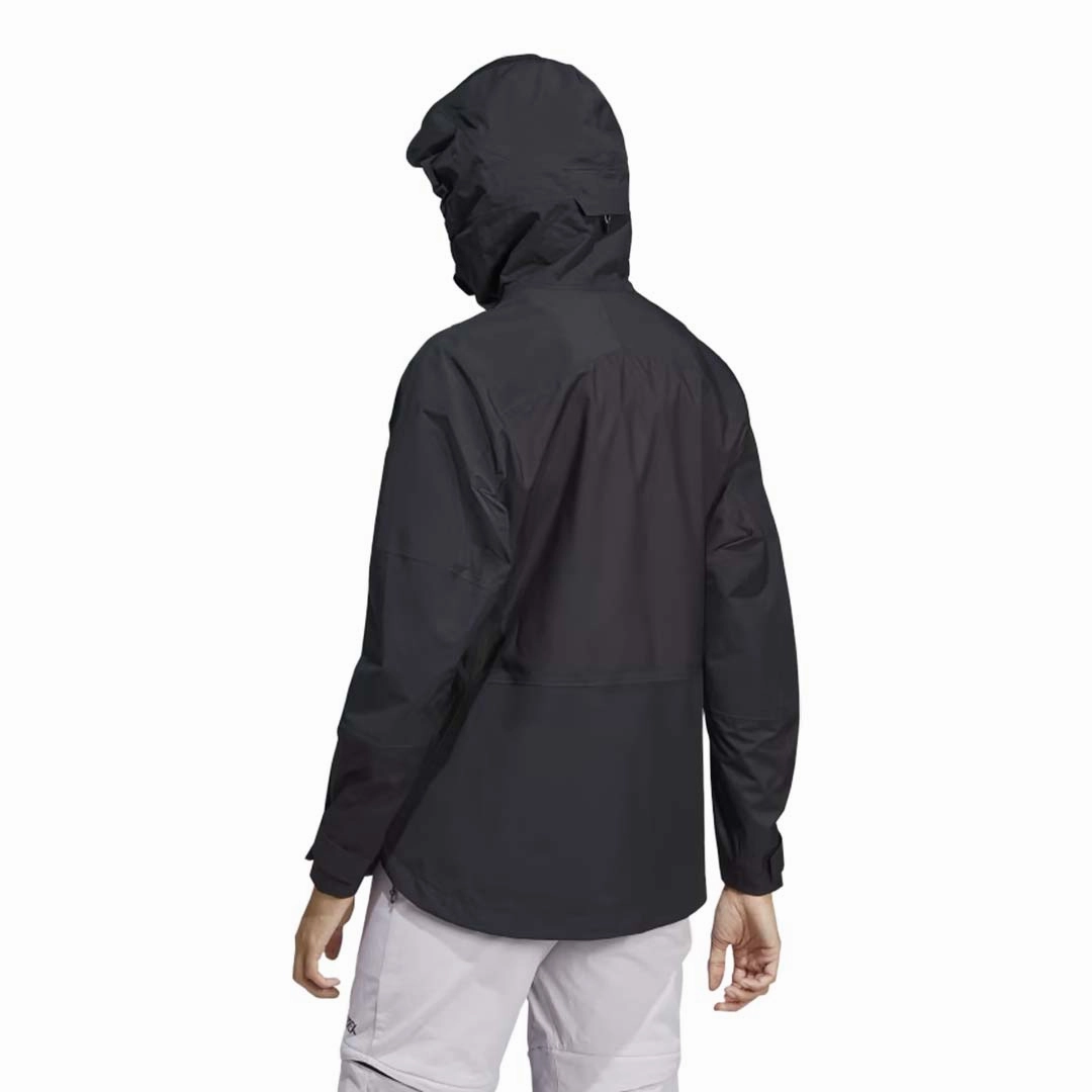 Effortless Look AdjustableDrawstring adidas - Women's Terrex Xploric RAIN.RDY Hiking Jacket (HN2940)