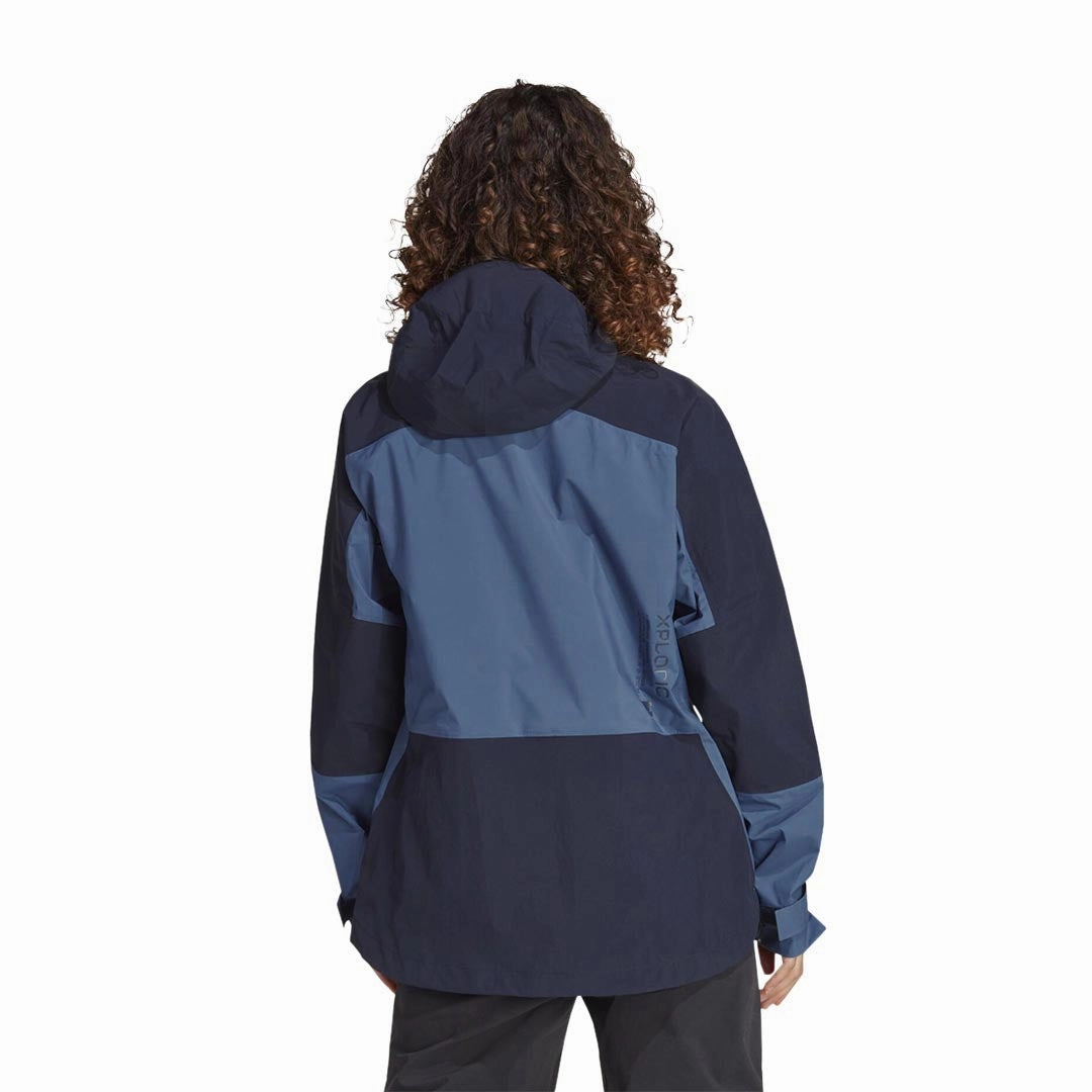 Clean Minimal Look adidas - Women's Terrex Xploric Rain.Rdy Hiking Jacket (HN2942)