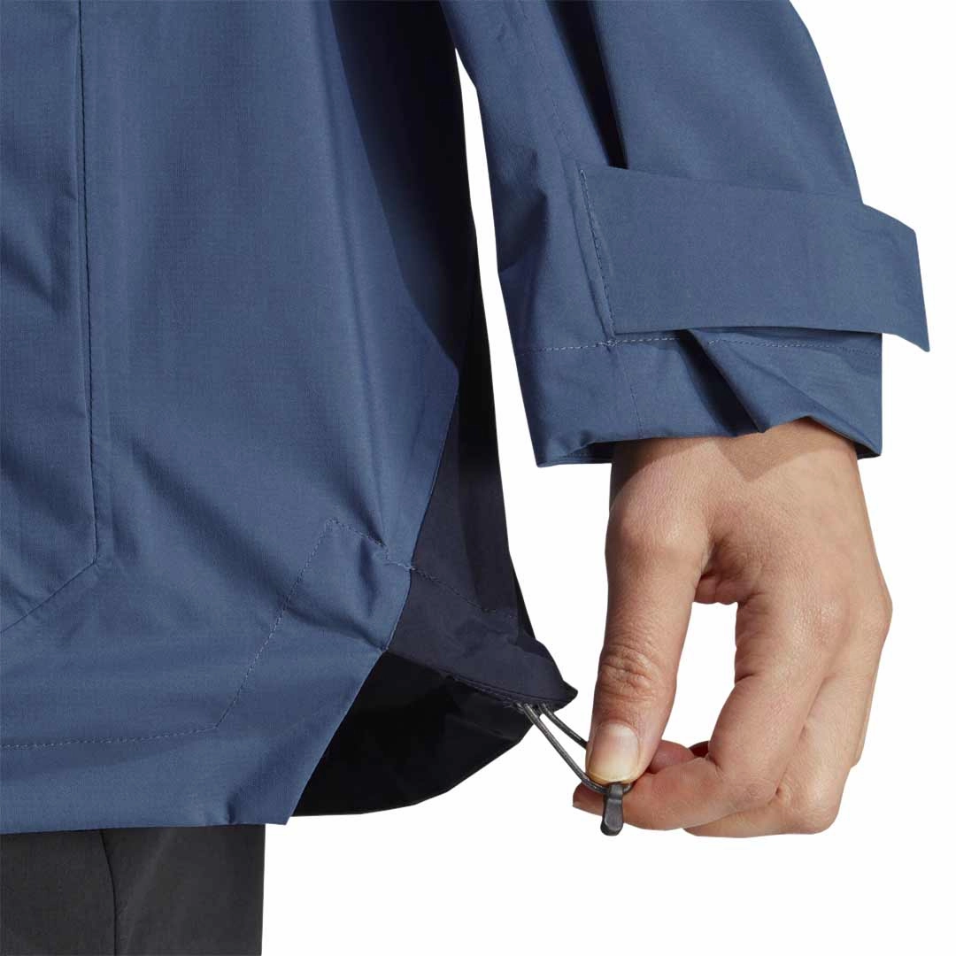 Heat Sealed Edges adidas - Women's Terrex Xploric Rain.Rdy Hiking Jacket (HN2942)