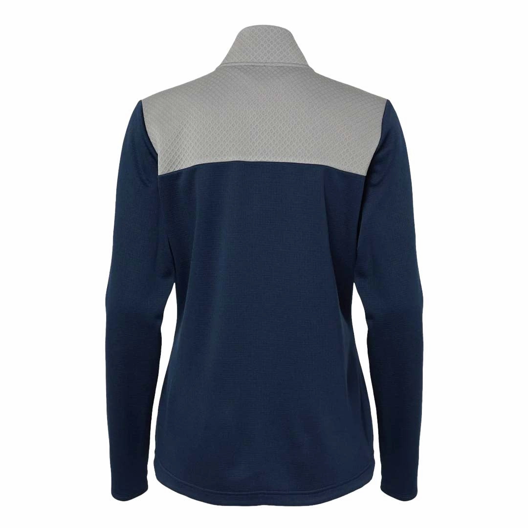 adidas - Women's Textured Full Zip Jacket (GR4707) Double Stitch Reinforcement