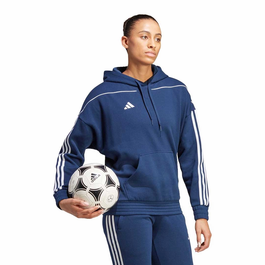 adidas - Women's Tiro 23 League Sweat Hoodie (HS3602) Relaxed Daily Style Teflon coating