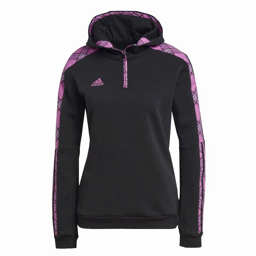 Matte Surface Texture adidas - Women's Tiro Winterized Hoodie (HN5510)