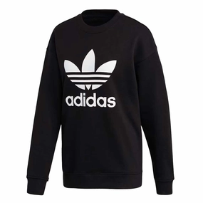 Flexible Shoulder Panels adidas - Women's Trefoil Crew Sweatshirt (FM3272)