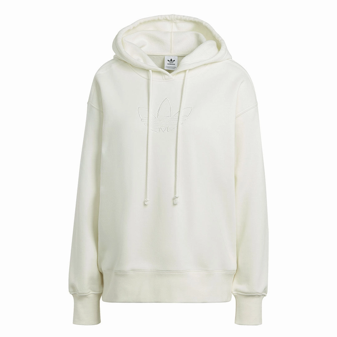 Thermal Retention Layer adidas - Women's Trefoil Embroidery Hoodie (HM1636)